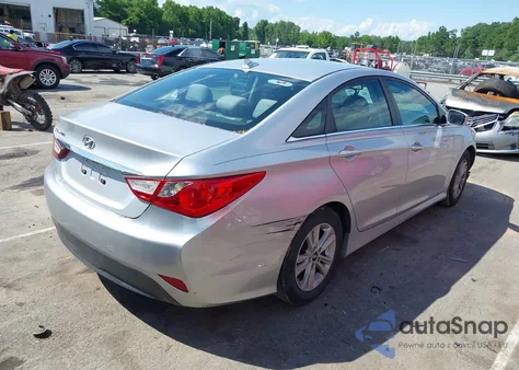 2014 Hyundai Sonata Gls from USA, damaged, VIN 5NPEB4AC3EH858122